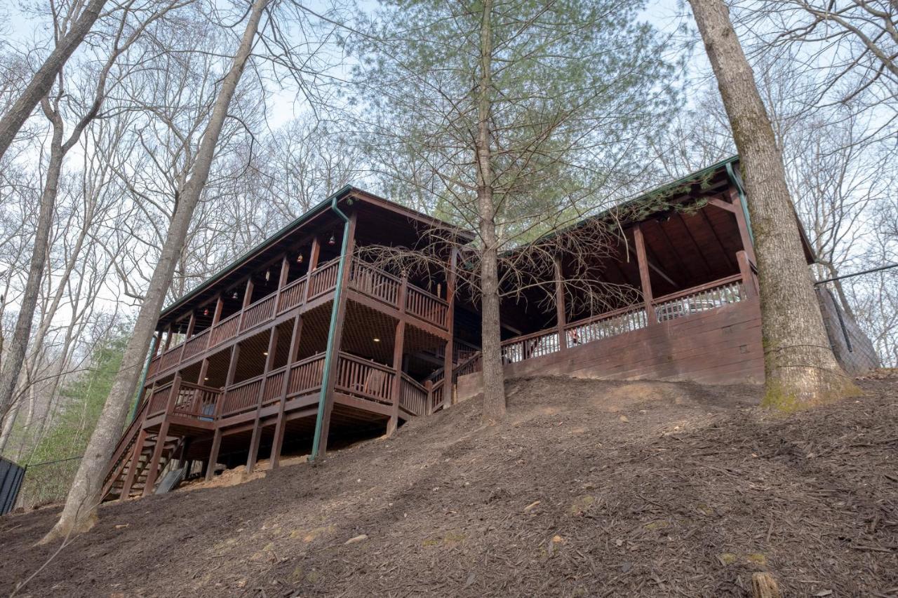 Вілла Three Dog Night - Pet-Friendly Cabin With Hot Tub Блу-Ридж Екстер'єр фото
